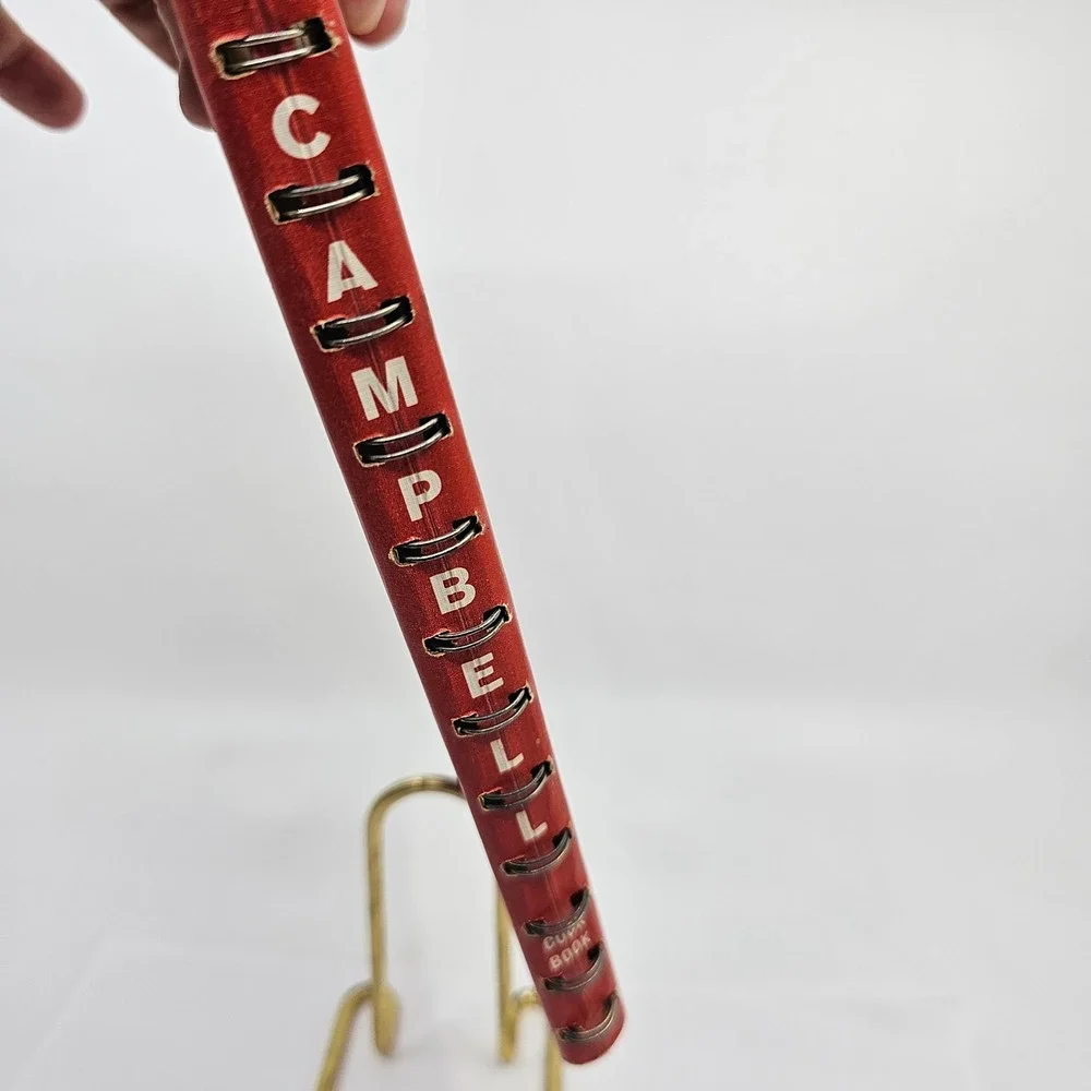 Vintage 1968 Campbell Cookbook Cooking With Soup Spiral Hardcover Retro Recipes